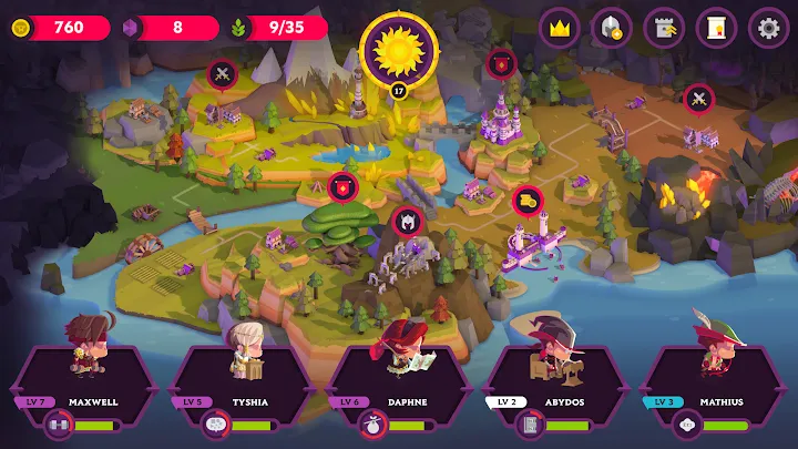 Scena z gry — arena